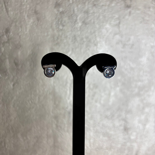 Aretes Ferragamo piedra